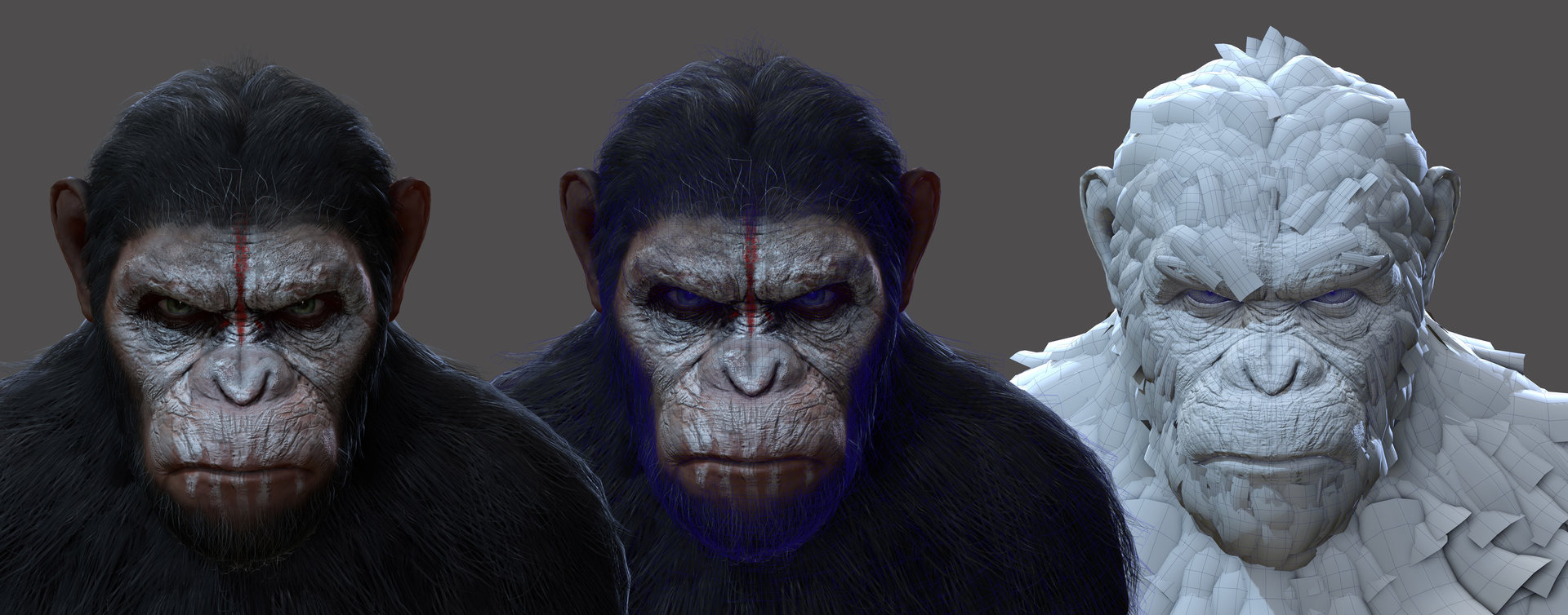 Artstation Dawn Of The Planet Of The Apes Fan Art Patrick Liow