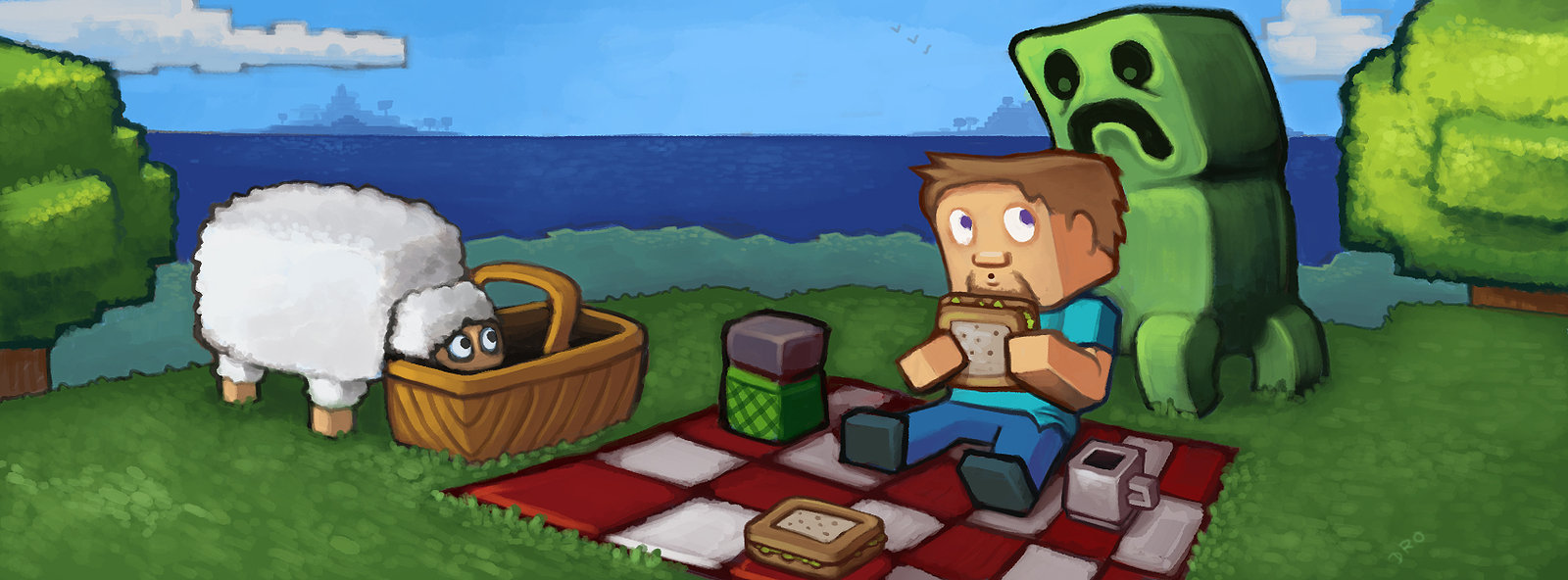 Minecraft Picnic