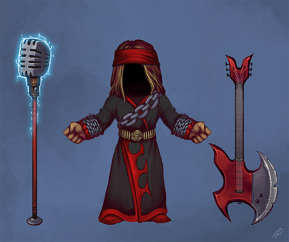 Heavy Metal Robe