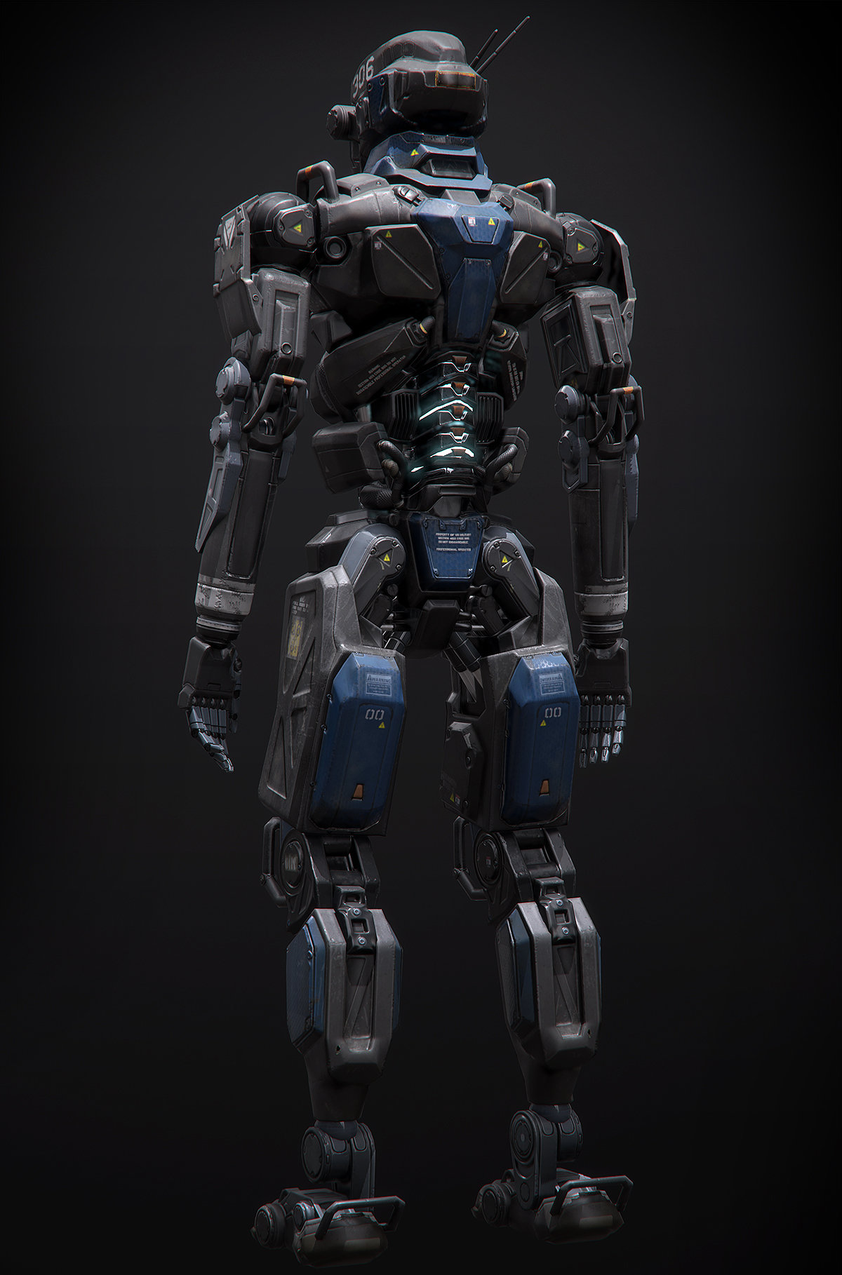 Artstation Humanoid Robot Project Alan Van Ryzin