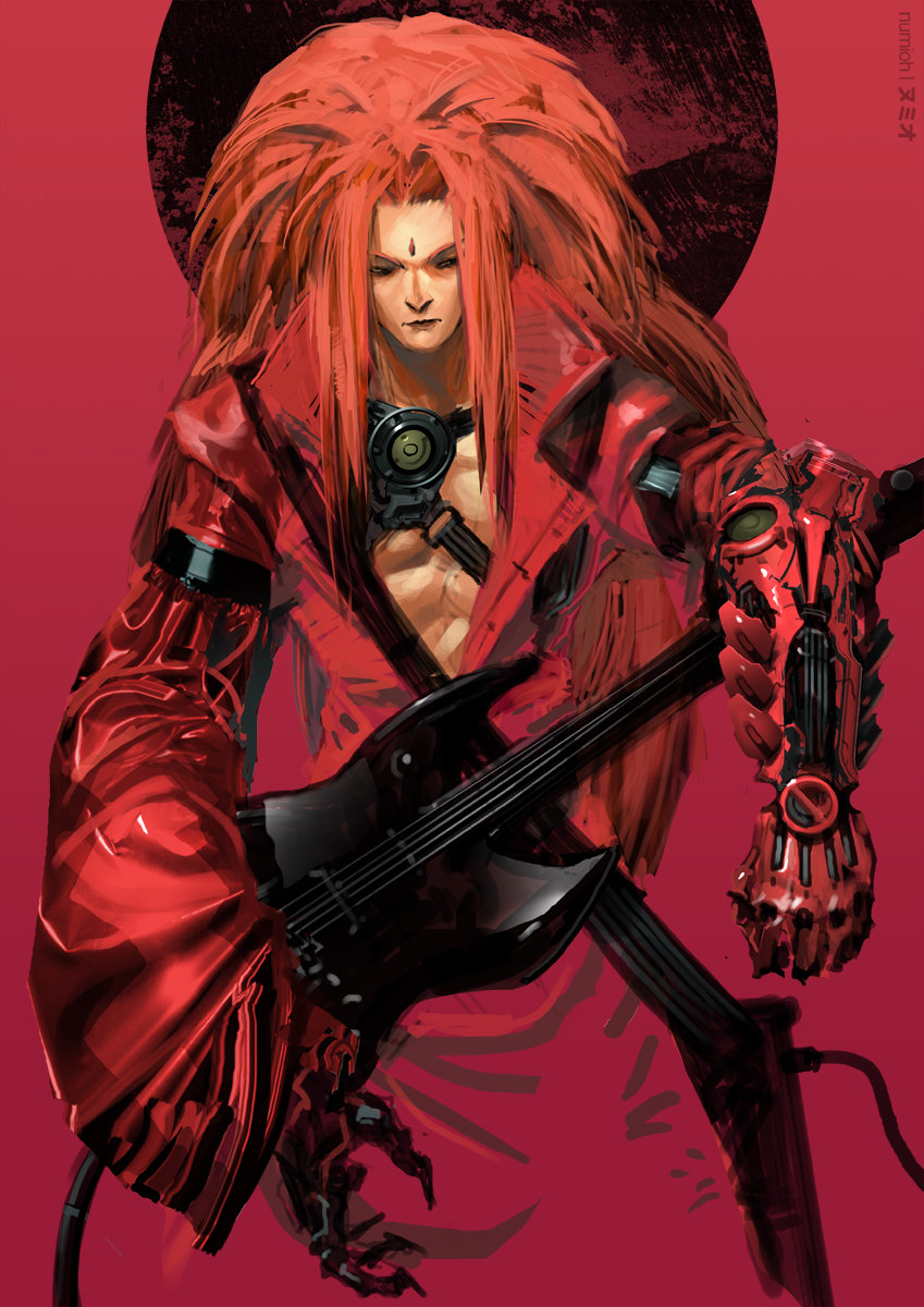 Visual Kei Cyborg Guitarist 1