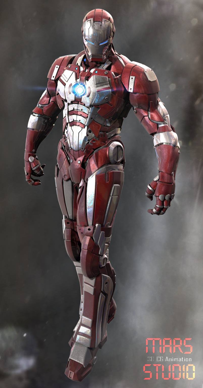 rygte Reporter Maiden ArtStation - Iron Man : Mark 102