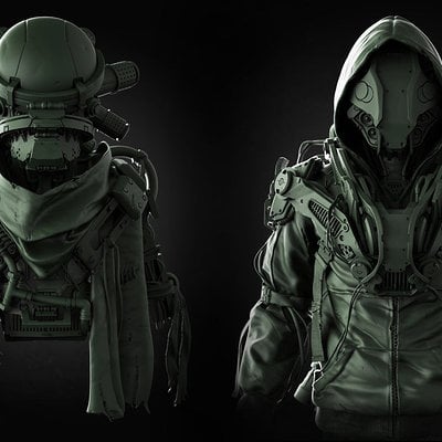 Frederic daoust fred2303 concept design exercise done in zbrush