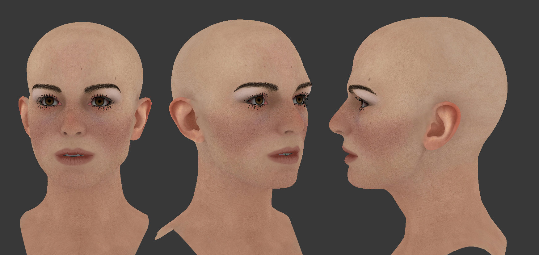 Artstation Female Head Jon Berry