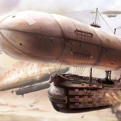 Tom mcgrath airship battle