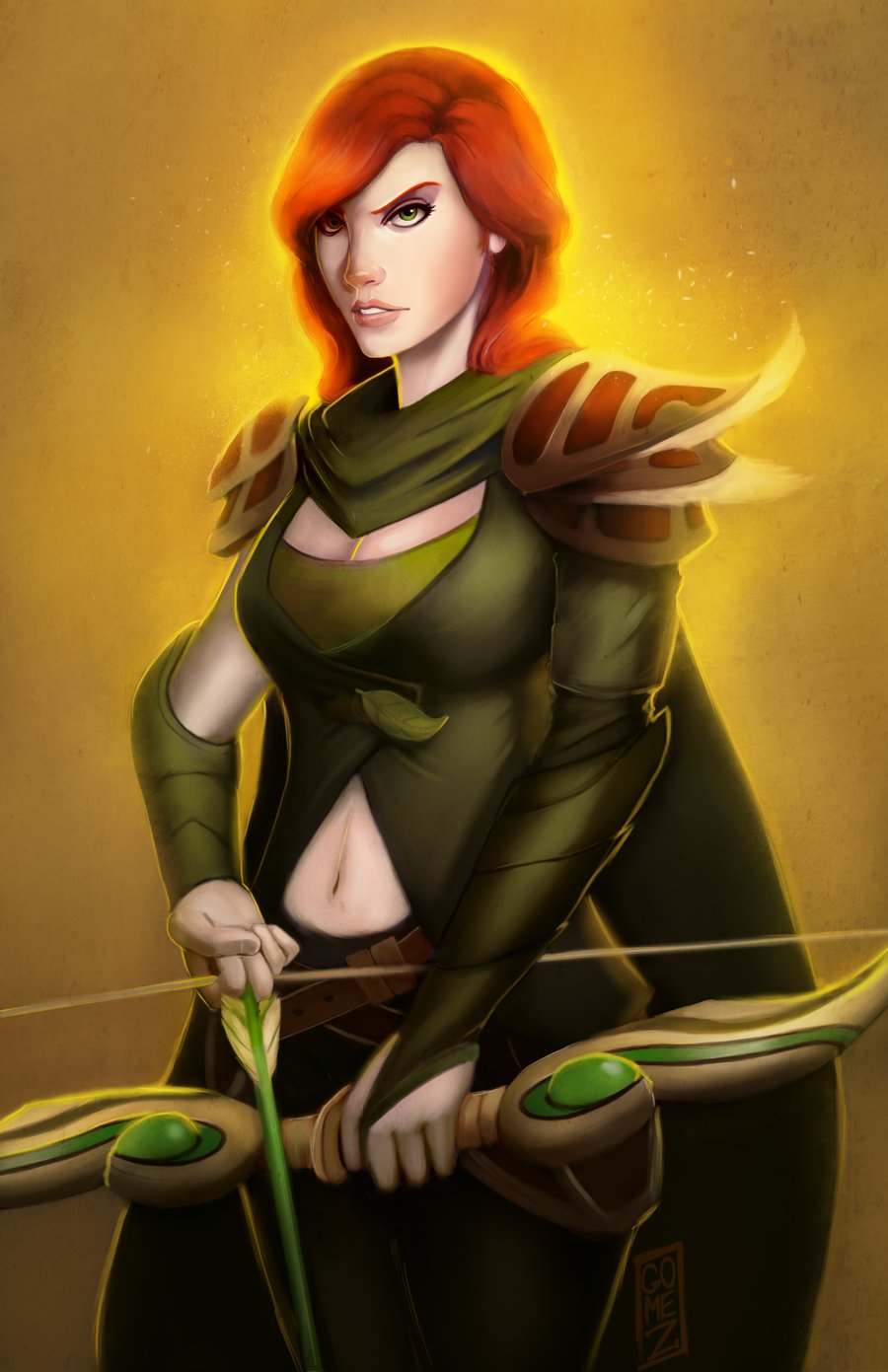 Artstation Windranger Russel Gomez