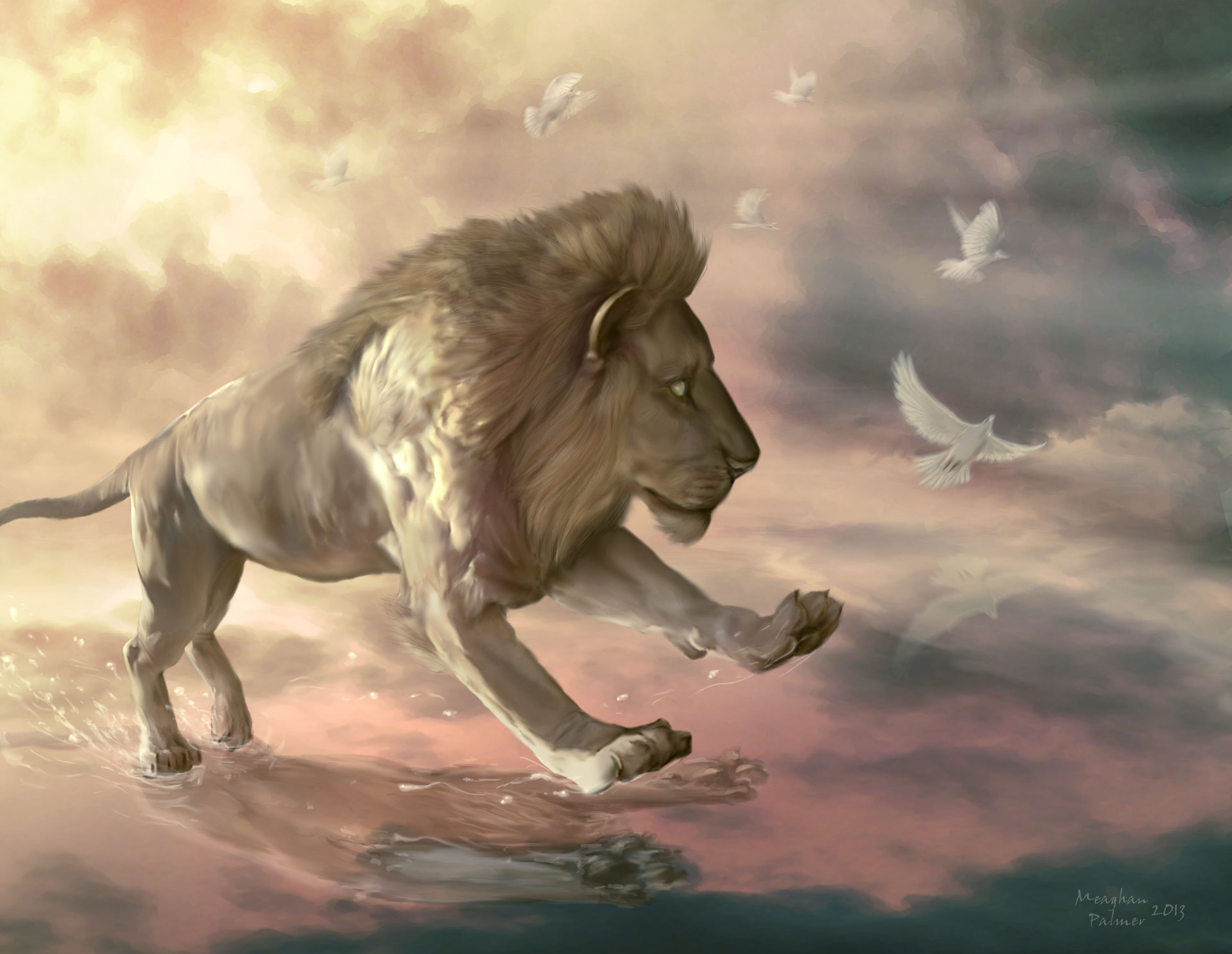 ArtStation Celestial Lion