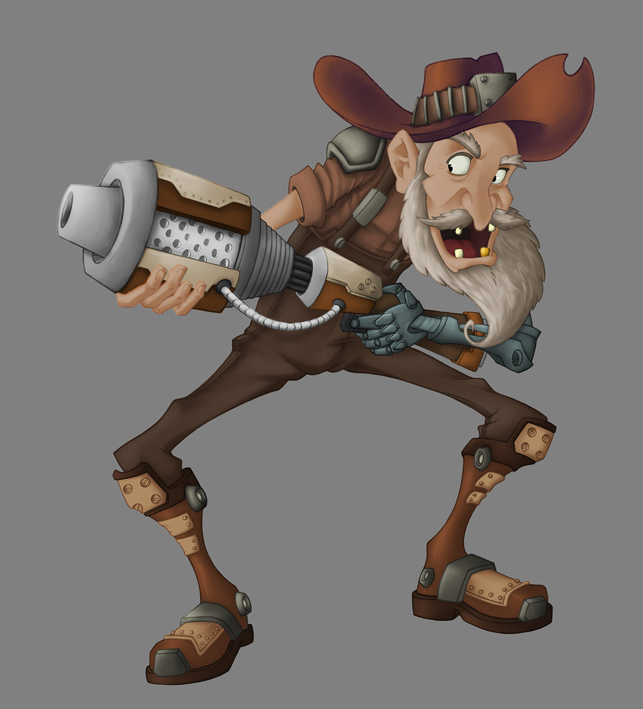 ArtStation - Character Contest Entry - Rusty Goldtooth