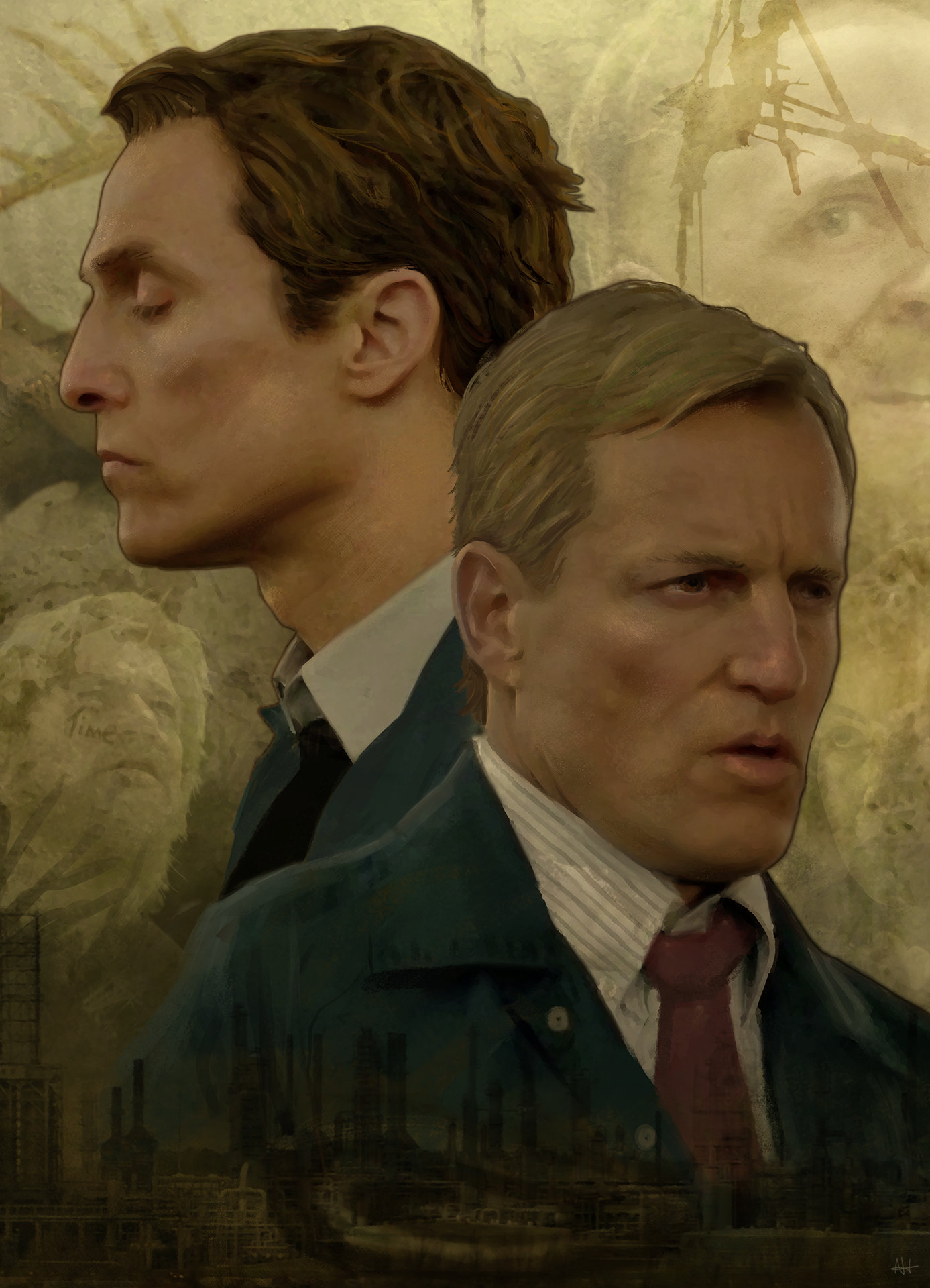 True detective marty and rust фото 3