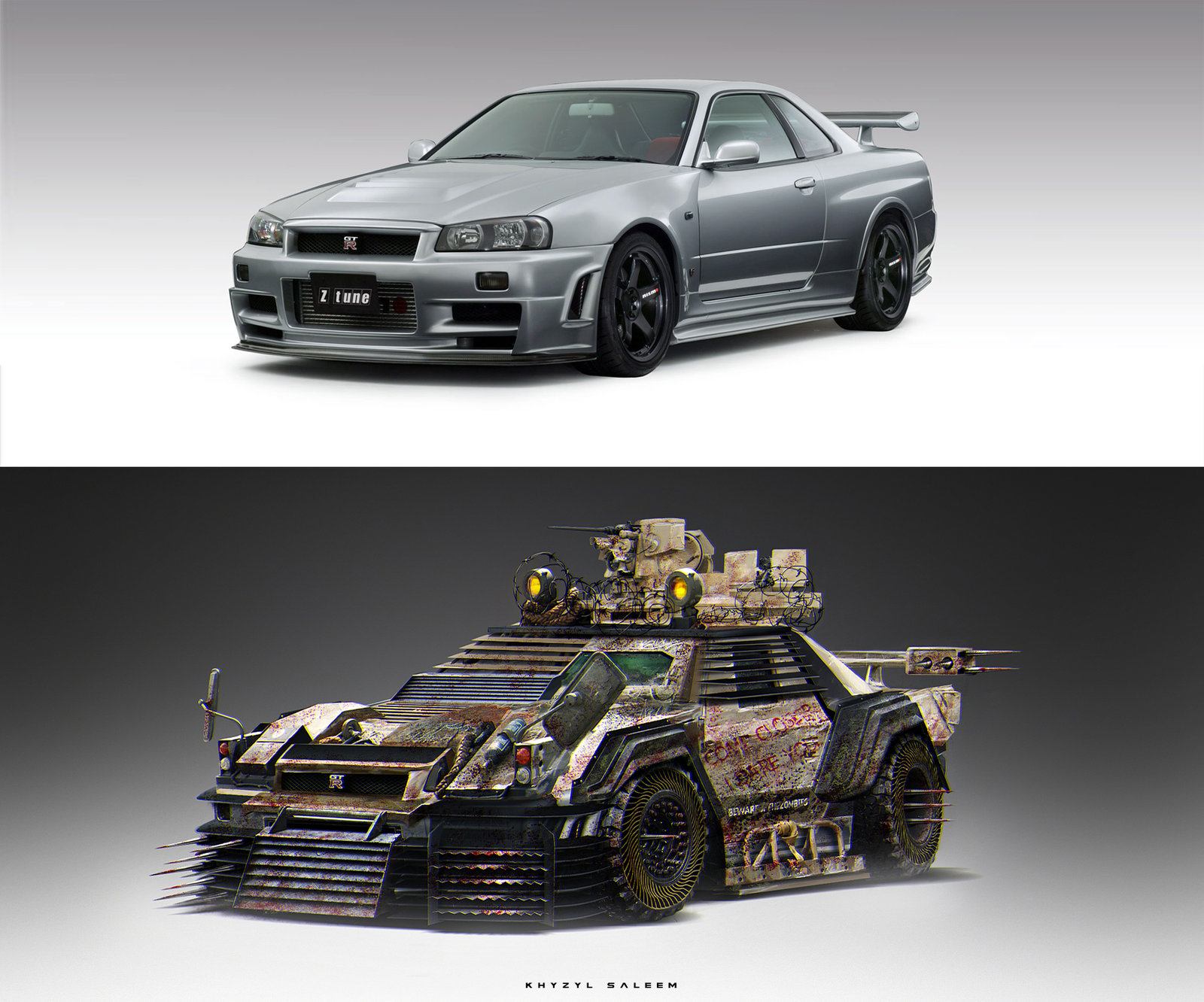 Before &amp; After.