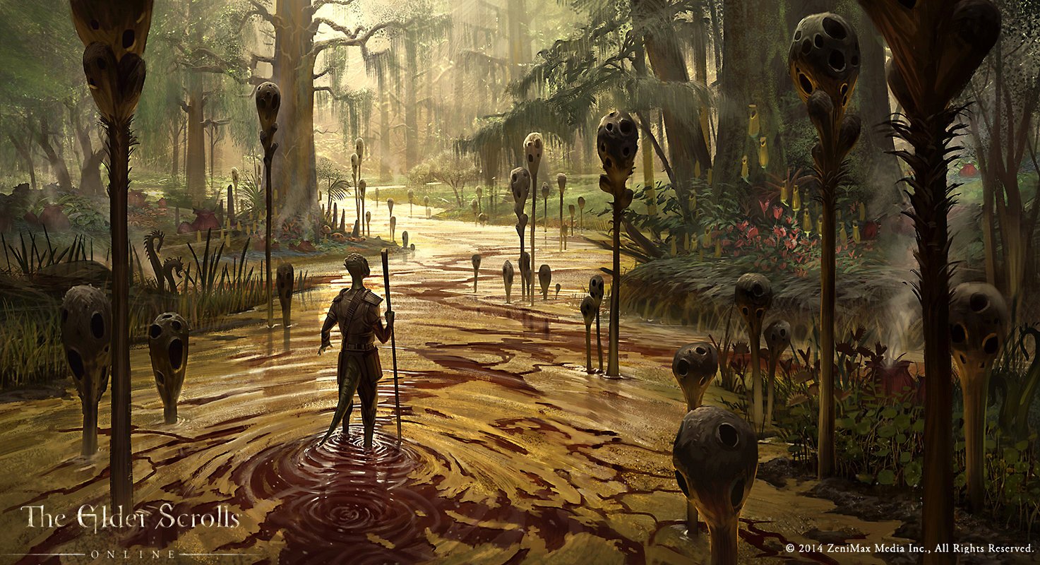 Artstation Elder Scrolls Online Murkmire 6 Jeremy Fenske