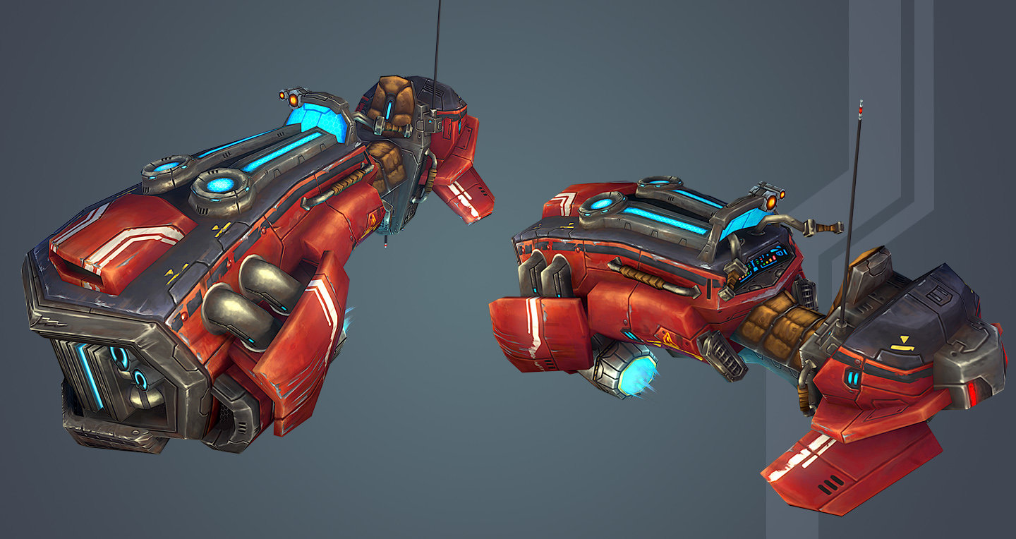 Artstation Hover Bike Game Art Shem Dawson