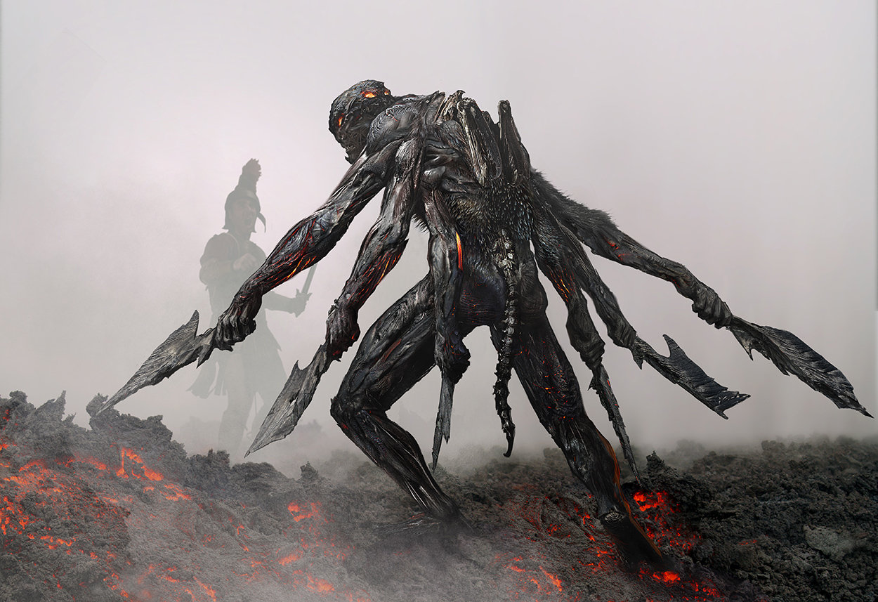 Makhai, main concept for Wrath of The Titans