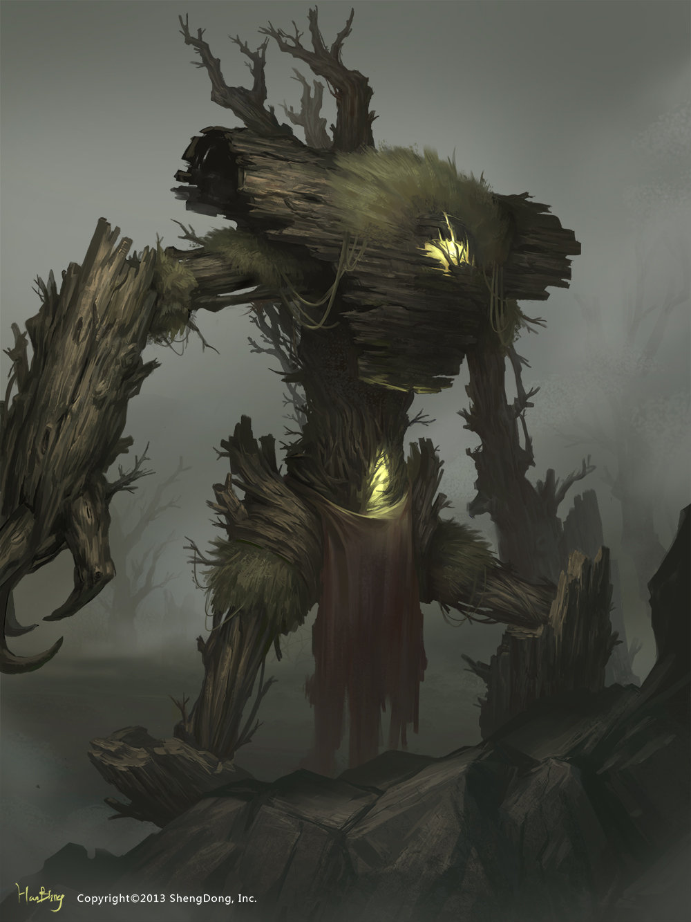 ArtStation - Tree of life, é¹¤åºµ æ³¢å½±