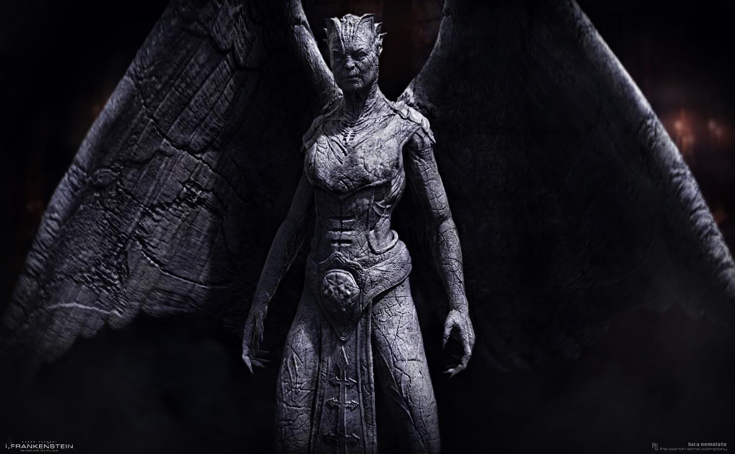 ArtStation I Frankenstein Gargoyle Queen