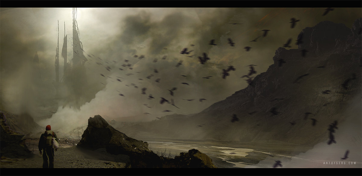 Artstation The Ashlands Serg Souleiman