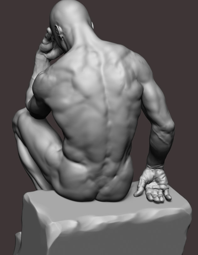 Мюнхенский торс 3d
