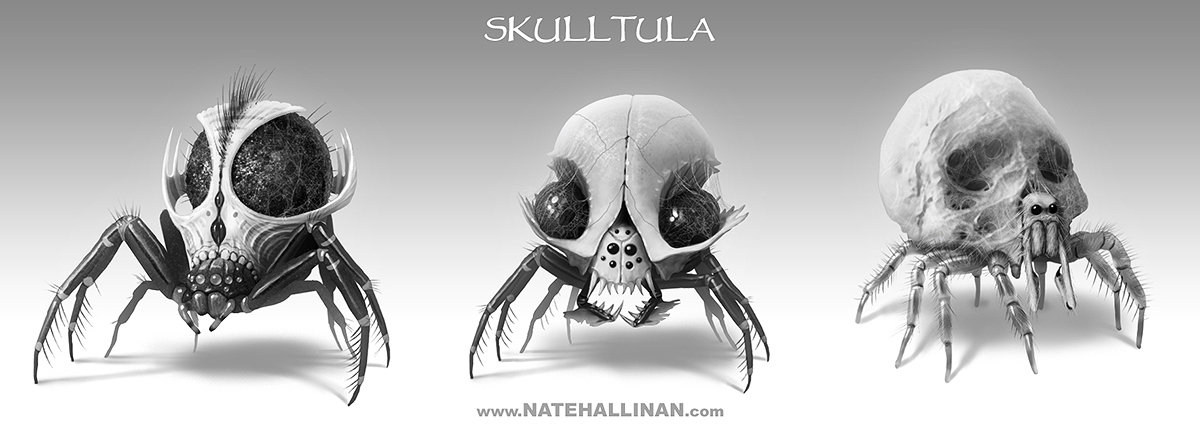 Skulltula rough concepts