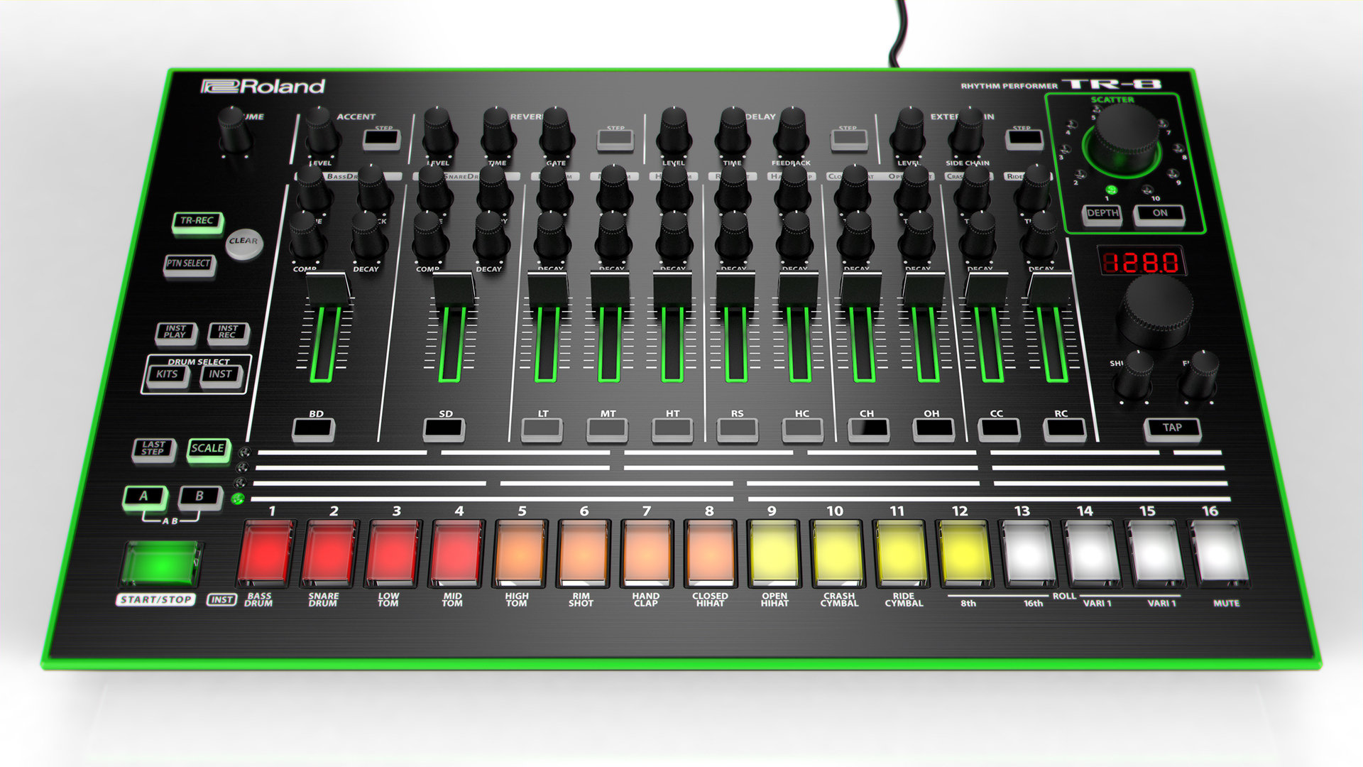 Paul Beards - Roland AIRA TR-8 (3D Model)