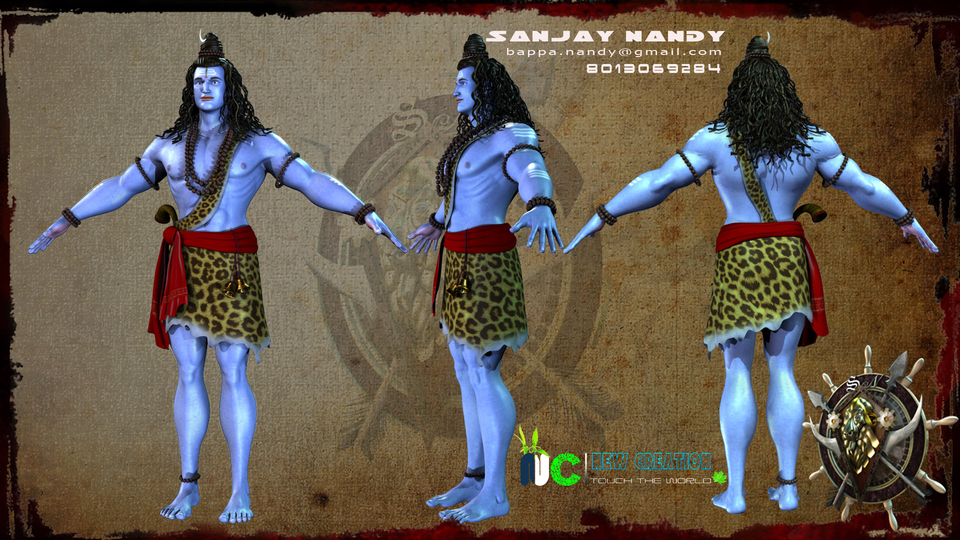 Artstation Lord Shiva Sanjay Nandy