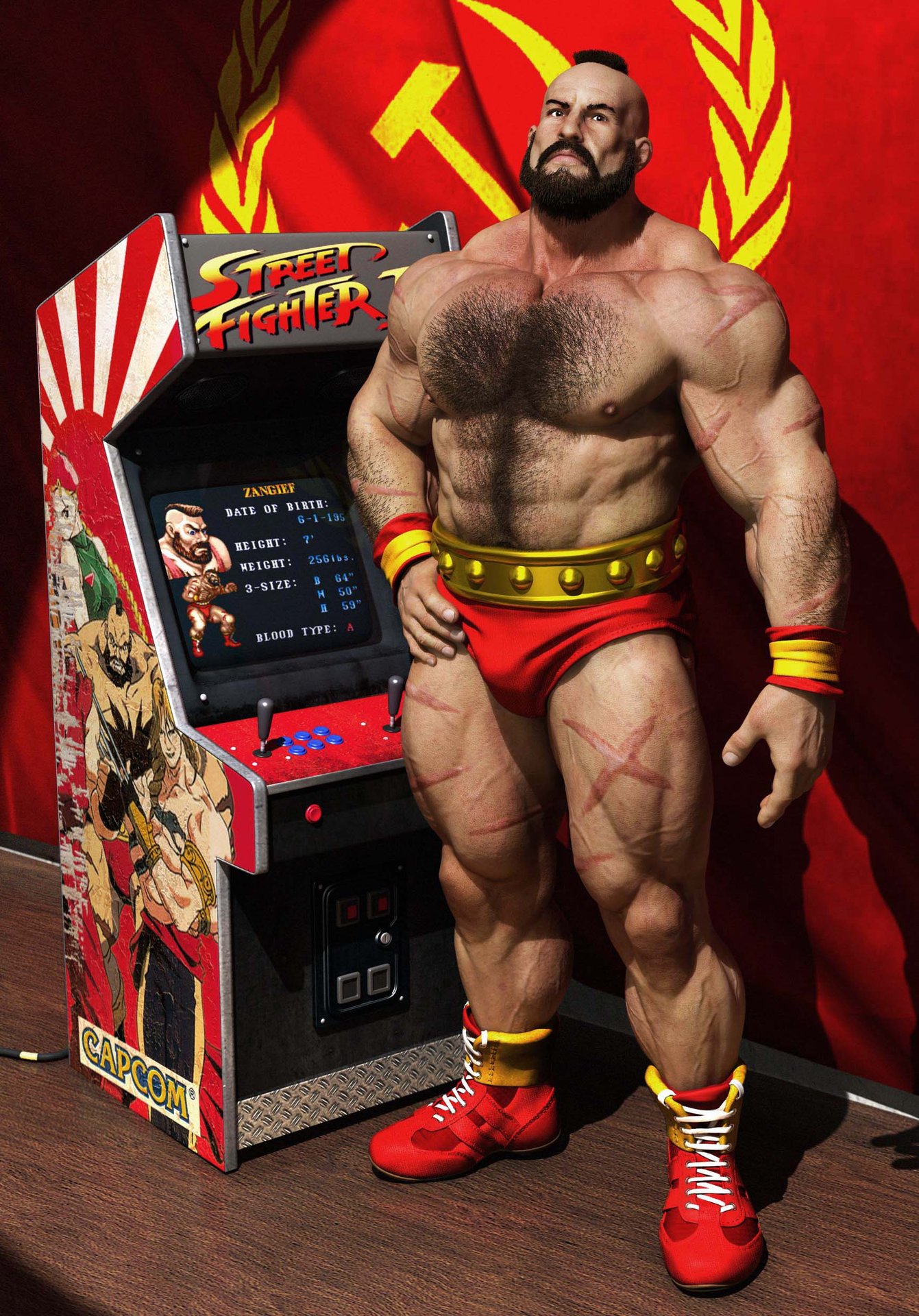 ArtStation - zangief render