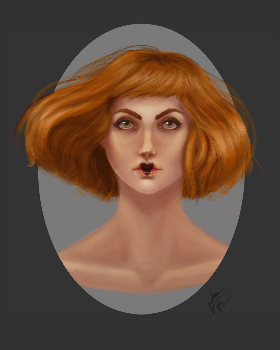 ArtStation - Red Head