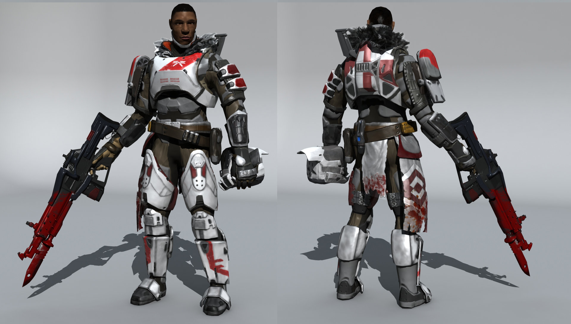 Artstation Destiny Titan Character Fan Art Kyle Dail