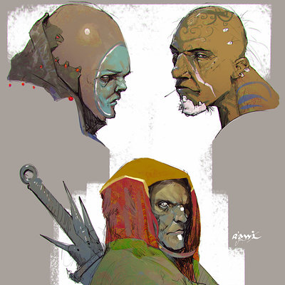 Ahmed rawi sketches