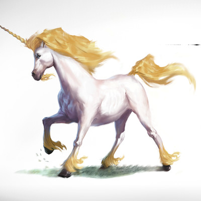 Vulcan design forge tomafeizogas unicorn dndmonstermanual illustration sml