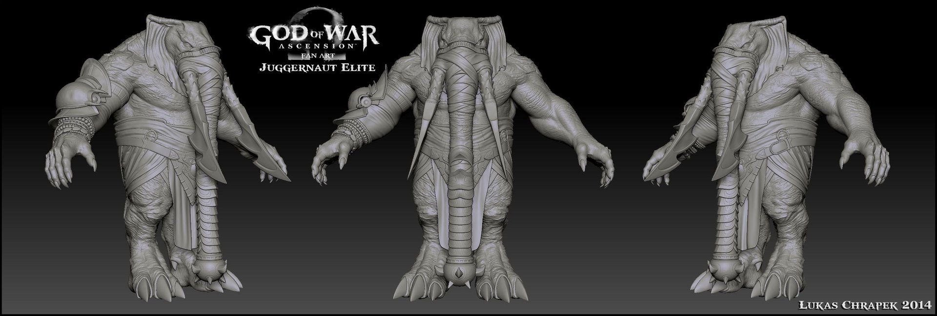 ArtStation - God of War Ascension