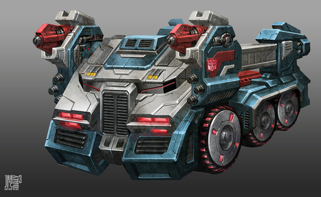 Concept art - Transformers: Fall of Cybertron.