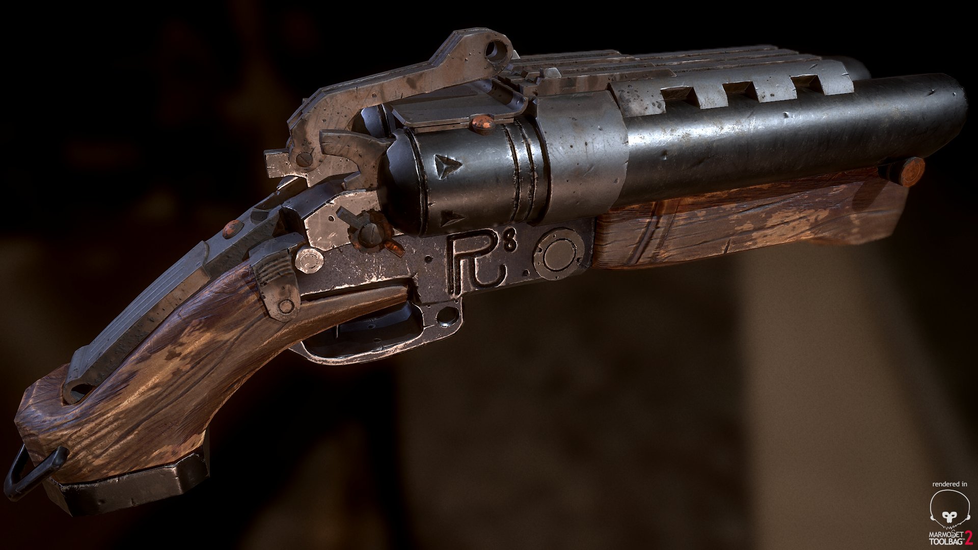 ArtStation - Arkham Origins Shotgun