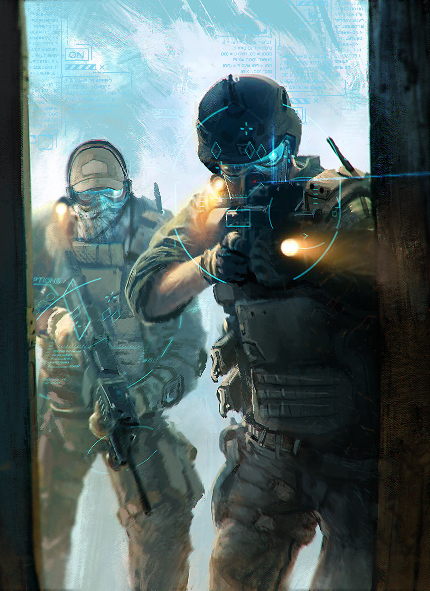 Artstation Ghost Recon Future Soldier Loic Liok Bramoulle