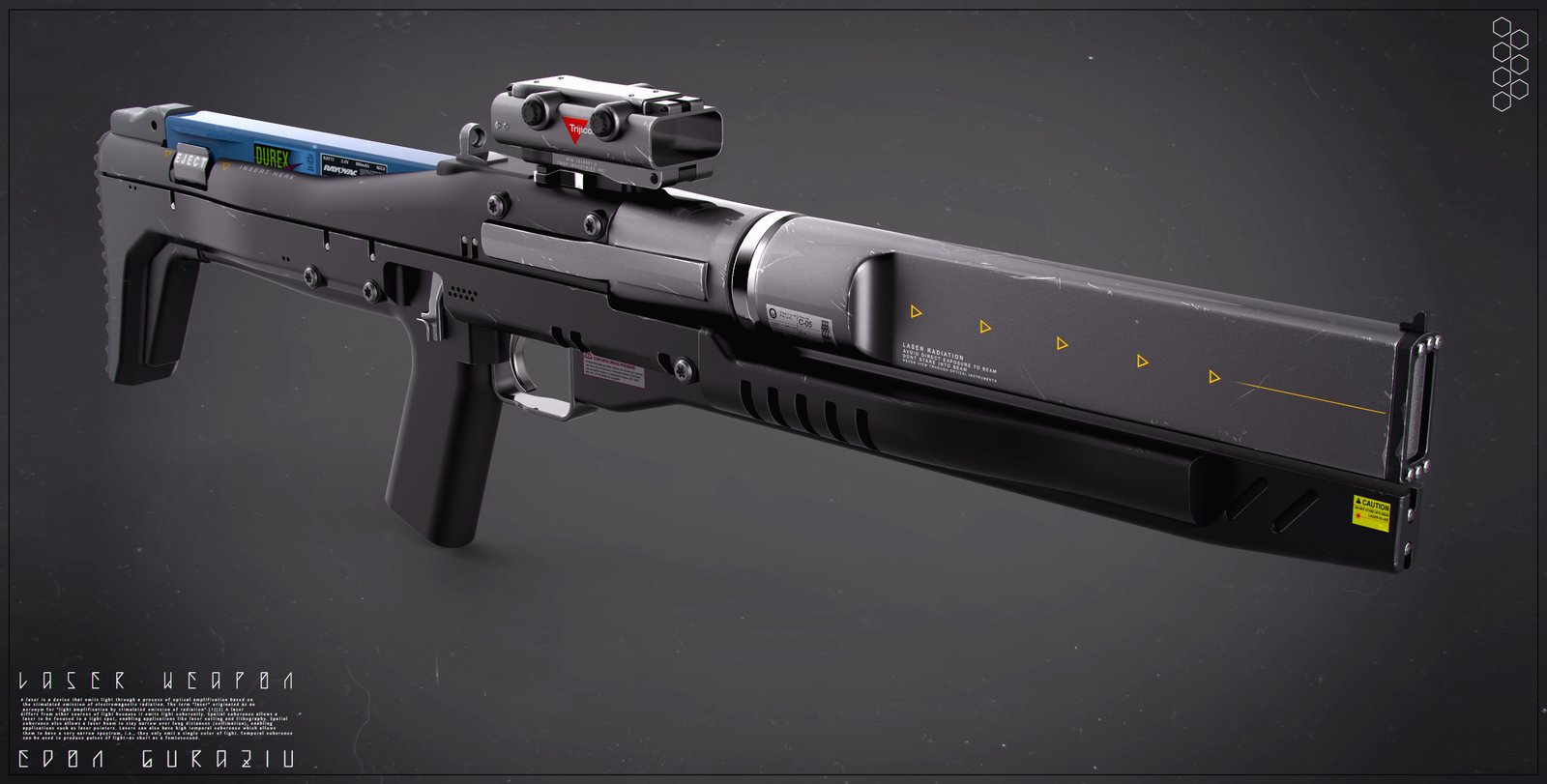 Artstation Future Weapon Concepts Edon Guraziu