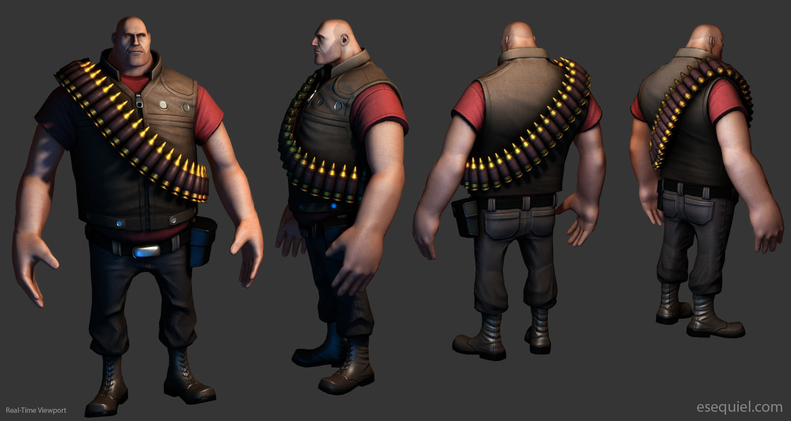 TF2 Heavy Personal Project Game Res.