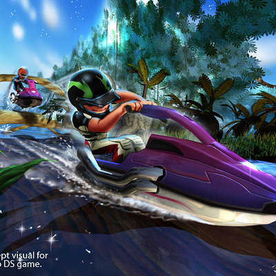 Lloyd chidgzey jetski jungle 2player 1