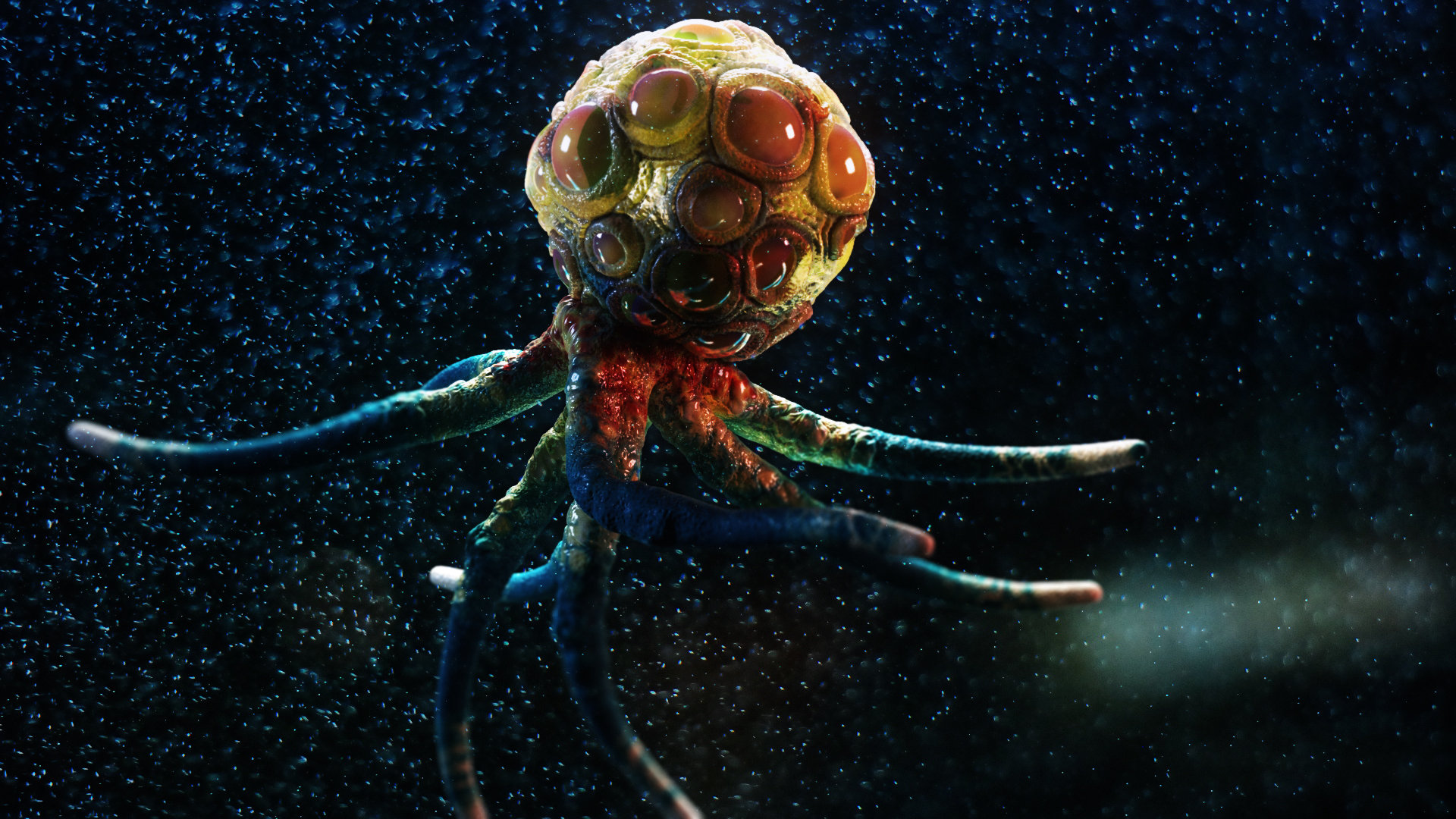Artstation Alien Octopus Anna Benetton Boisson