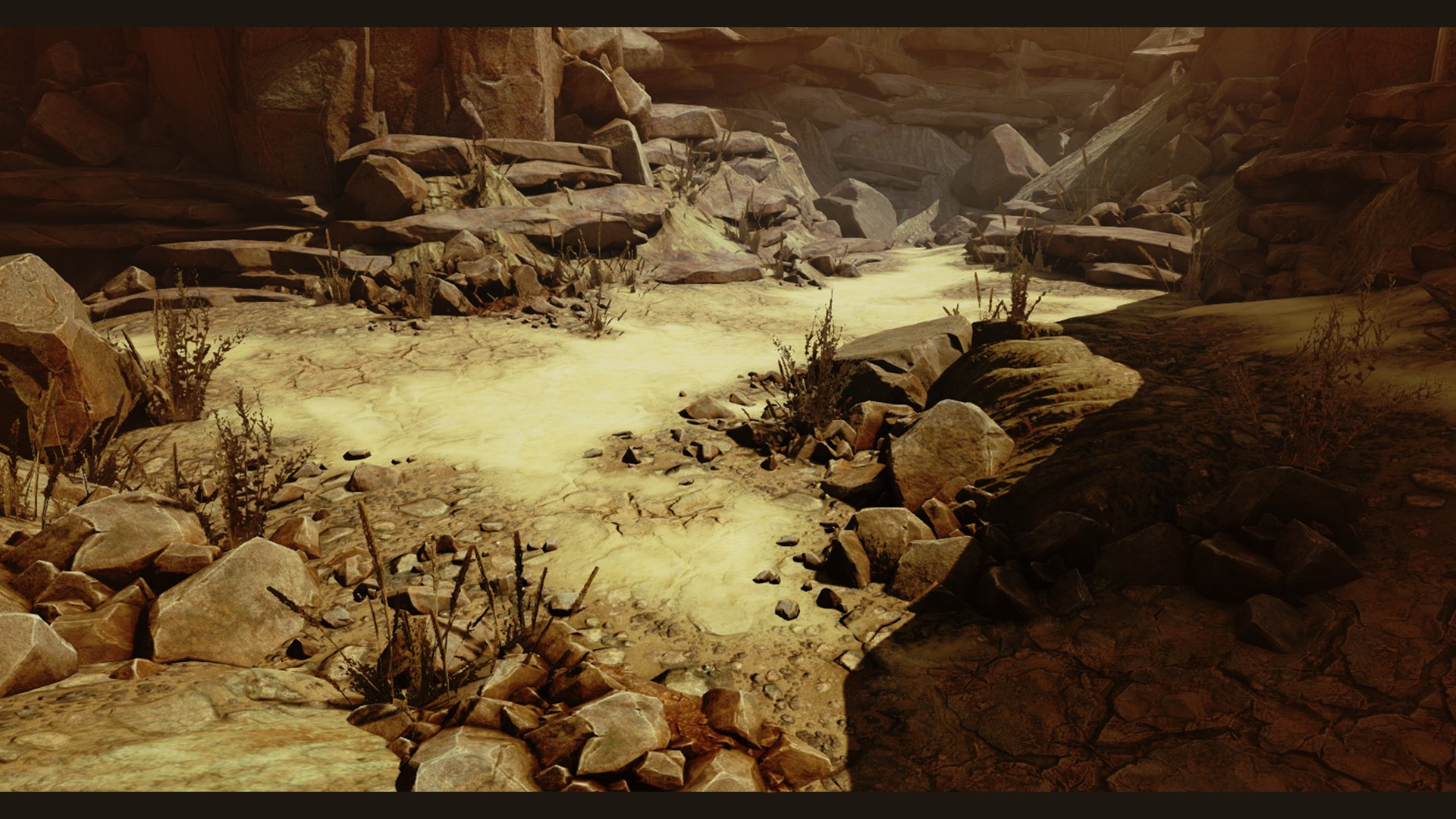 Environment on set. Окружение в пустыне. Arid Desert. Stylized environment Unreal engine. David Sequeira Art.