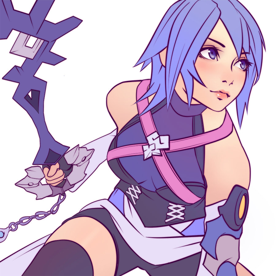 Artstation Kingdom Hearts Aqua Ilya Kuvshinov