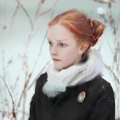 Snowing