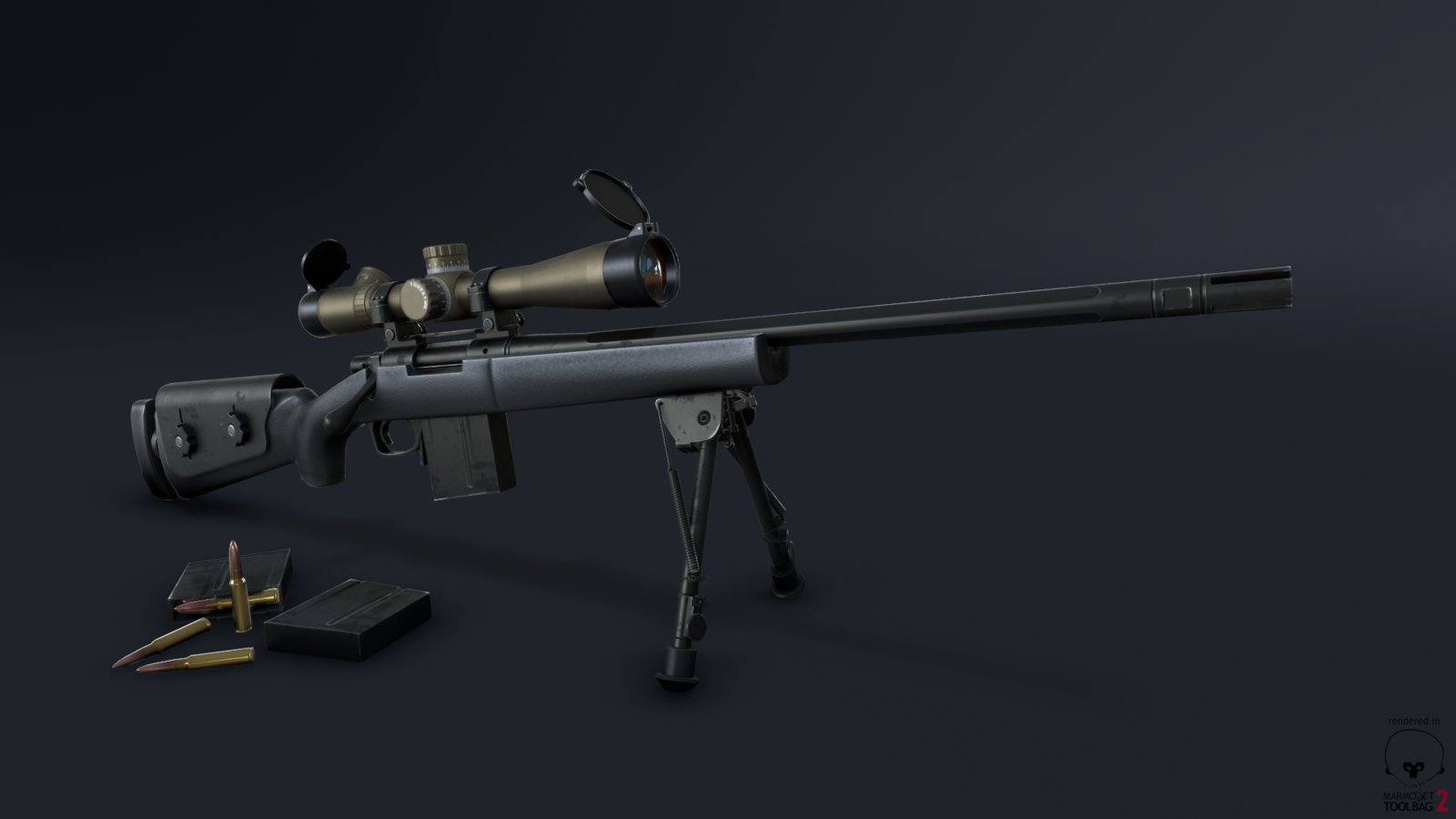 Paweł Szczyrbak - M24 sniper rifle