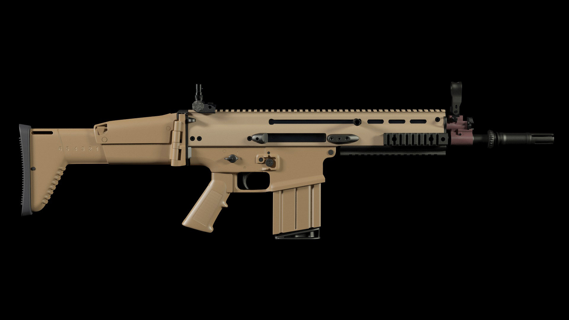 Fn scar чертеж