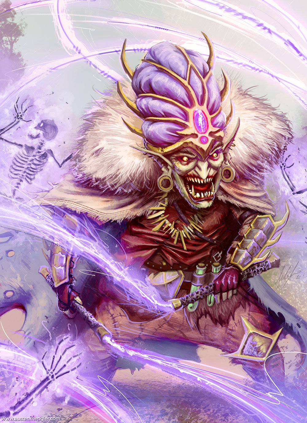 ArtStation Goblin Whip Mage