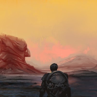 Nebulous desert