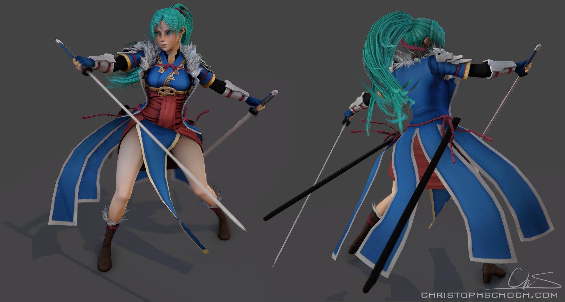 Artstation Lyndis Fire Emblem Christoph The Stoff Schoch