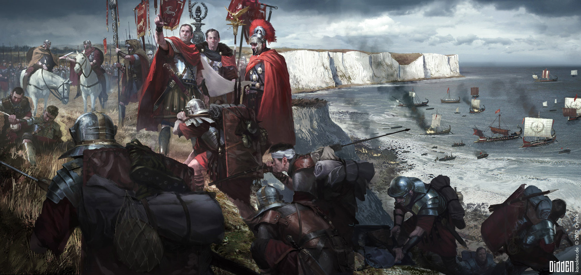 Artstation Ryse Son Of Rome Landing At Dover Floris Didden