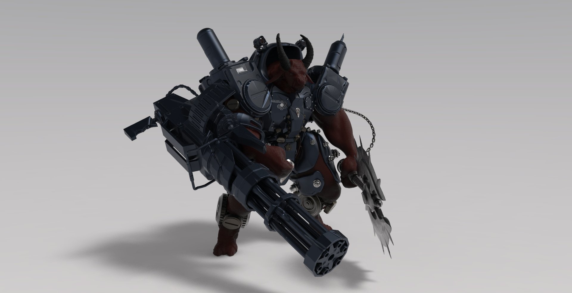 Artstation Armored Minotaur