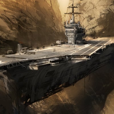 Sparth rage aircraft carrier concept b 2008