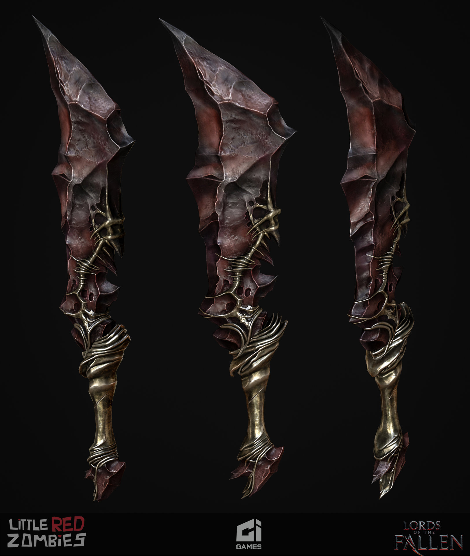 Anupam Mehta - Lords of the Fallen- Weapons and Props