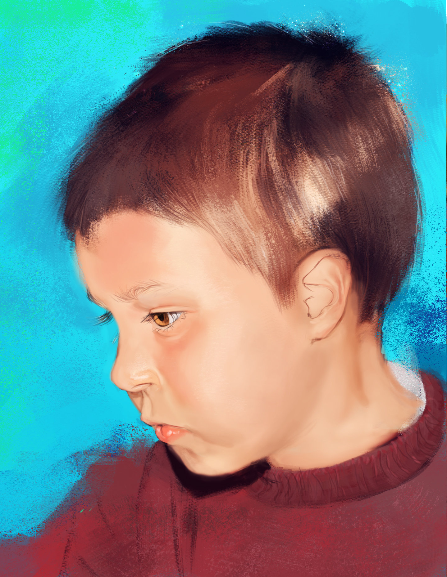 ArtStation - Nephew Portrait